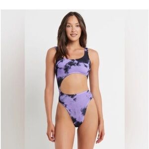 bond-eye Maya Tie Dyed Monokini One Piece Swimsuit,